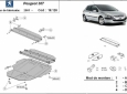 Предпазна кора за двигател, скоростна кутия, радиатор и предна броня Peugeot 307 3