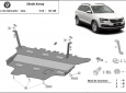 Предпазна кора за двигател, скоростна кутия, радиатор и предна броня Skoda Karoq - ръчна скоростна кутия 3