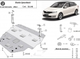 Предпазна кора за двигател, скоростна кутия и радиатор Skoda Spaceback 3