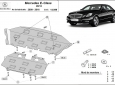 Предпазна кора за двигател и радиатор Mercedes E-Classe W212 3