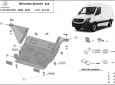 Метална предпазна кора за двигател Mercedes Sprinter 4x4 3