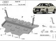 Предпазна кора за двигател, скоростна кутия и радиатор Audi A3 (8V) - автоматична скоростна кутия 3