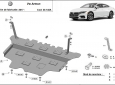 Предпазна кора за двигател, скоростна кутия, радиатор и предна броня Volkswagen Arteon - автоматична скоростна кутия 3