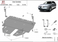 Предпазна кора за двигател, скоростна кутия, радиатор и предна броня Seat Cordoba 3