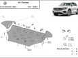 Метална предпазна кора за двигател VW Touareg 3