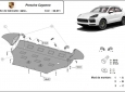 Метална предпазна кора за двигател Porsche Cayenne 1