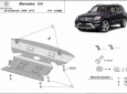 Предпазна кора за двигател, скоростна кутия, радиатор и предна броня Mercedes GLK X204 3