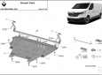 Предпазна кора за двигател, скоростна кутия и радиатор Renault Trafic  3