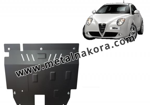 Метална предпазна кора за двигател Alfa Romeo Mito