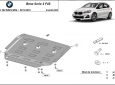 Предпазна кора за двигател, радиатор и предна броня BMW seria 2 F45 3
