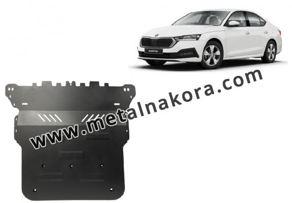 Предпазна кора за двигател, скоростна кутия, радиатор и предна броня Skoda Octavia 4