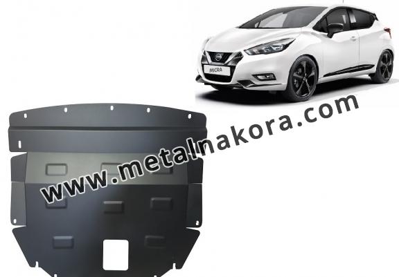 Метална предпазна кора за двигател Nissan Micra