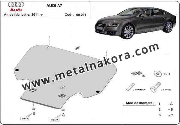 Предпазна кора за скоростна кутия Audi A7 3