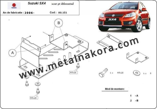 Предпазна кора за диференциал Suzuki SX 4 3