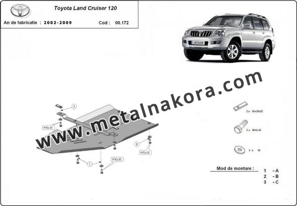 Предпазна кора за скоростна кутия Toyota Land Cruiser  J120 3