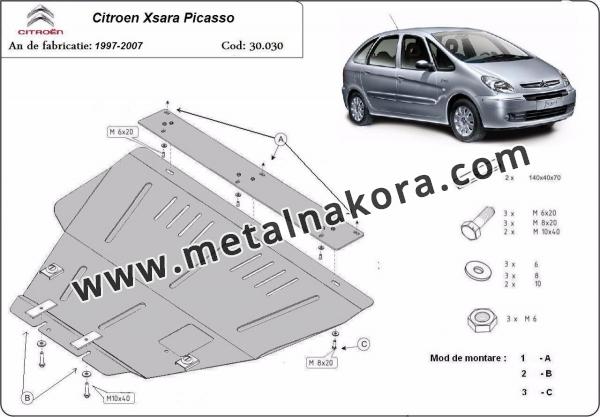 Предпазна кора за двигател и скоростна кутия  3