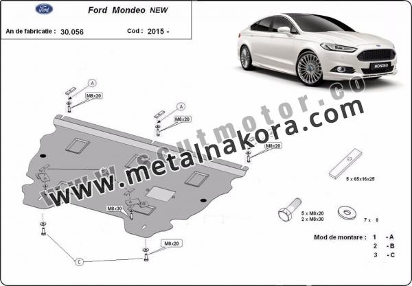 Предпазна кора за двигател, скоростна кутия и радиатор Ford Mondeo 5 3