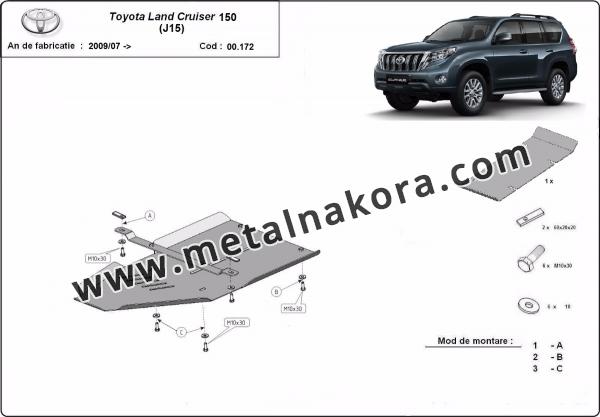 Предпазна кора за скоростна кутия Toyota Land Cruiser 150 3