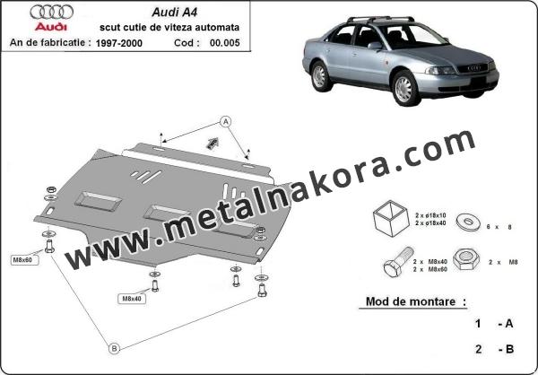 Предпазна кора за скоростна кутия Audi A4 B5 3