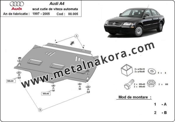 Предпазна кора за скоростна кутия VW Passat B5, B5.5 3