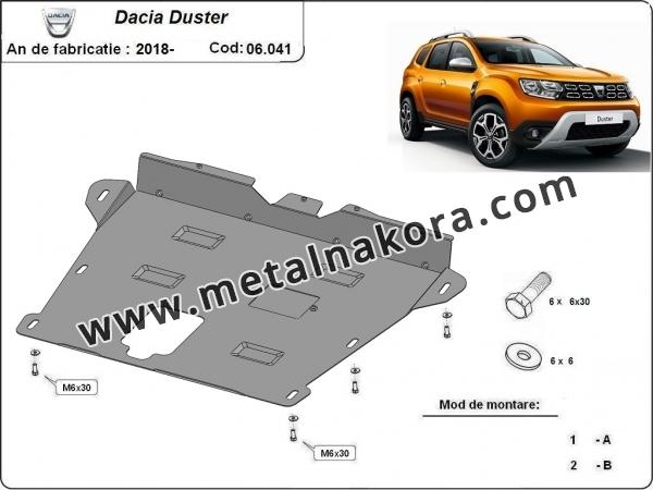 Предпазна кора за двигател и скоростна кутия Dacia Duster 3