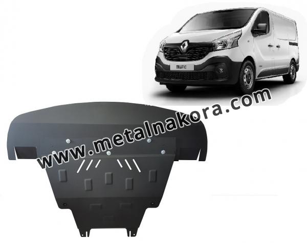 Предпазна кора за двигател, скоростна кутия, радиатор и предна броня Renault Trafic 1