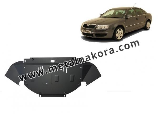 Предпазна кора за двигател, радиатор и предна броня Skoda Superb 1