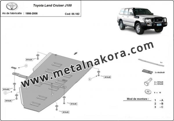 Предпазна кора за скоростна кутия Toyota Land Cruiser  J100 3