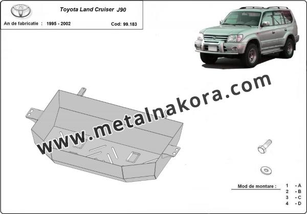 Предпазна кора за резервоар Toyota Land Cruiser J90 3