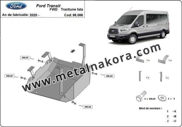 Резервоар за акумулатори AdBlue Ford Transit - FWD 3