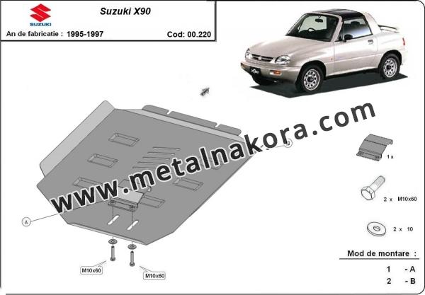 Предпазна кора за скоростна кутия Suzuki X90 3