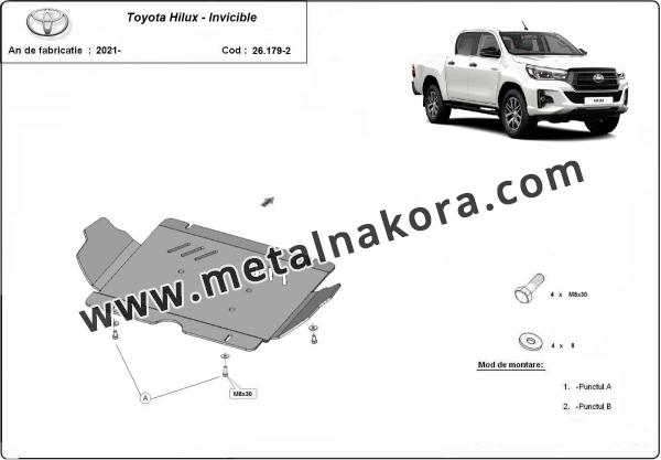 Предпазна кора за двигател Toyota Hilux Invincible 3