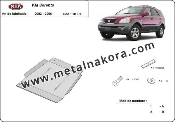 Предпазна кора за скоростна кутия Kia Sorento 3