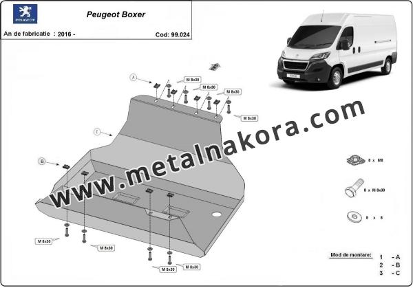 Предпазна кора за резервоар Peugeot Boxer 3