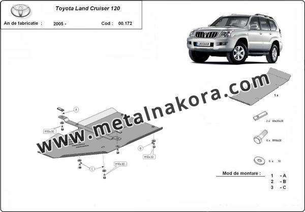 Предпазна кора за скоростна кутия Toyota Land Cruiser  J120 3